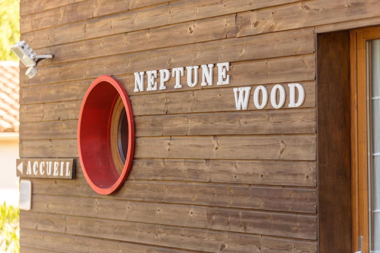 Chambre D'Hotes Neptune Wood Arzens Екстер'єр фото