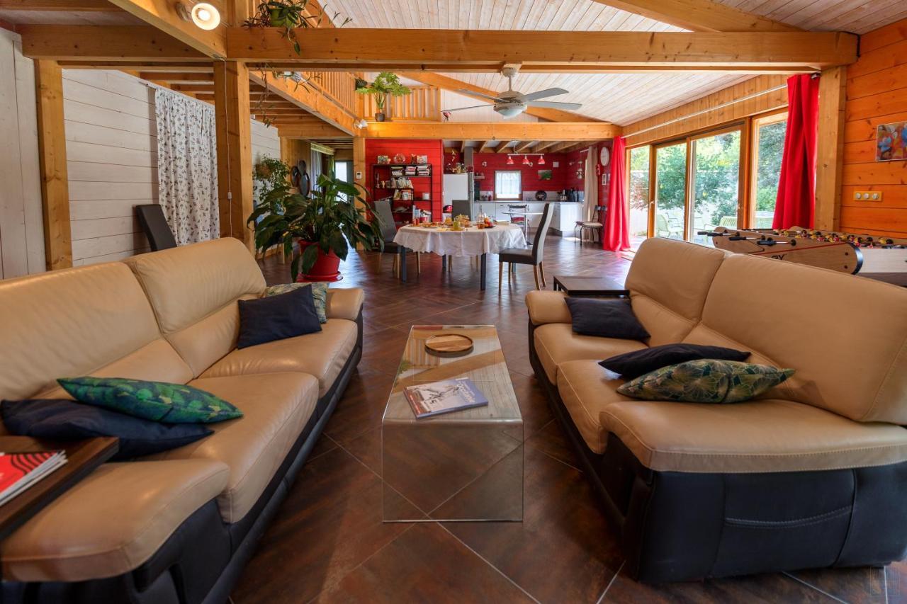 Chambre D'Hotes Neptune Wood Arzens Екстер'єр фото