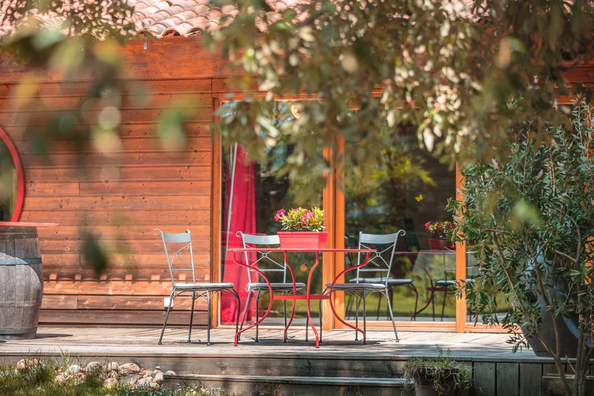 Chambre D'Hotes Neptune Wood Arzens Екстер'єр фото